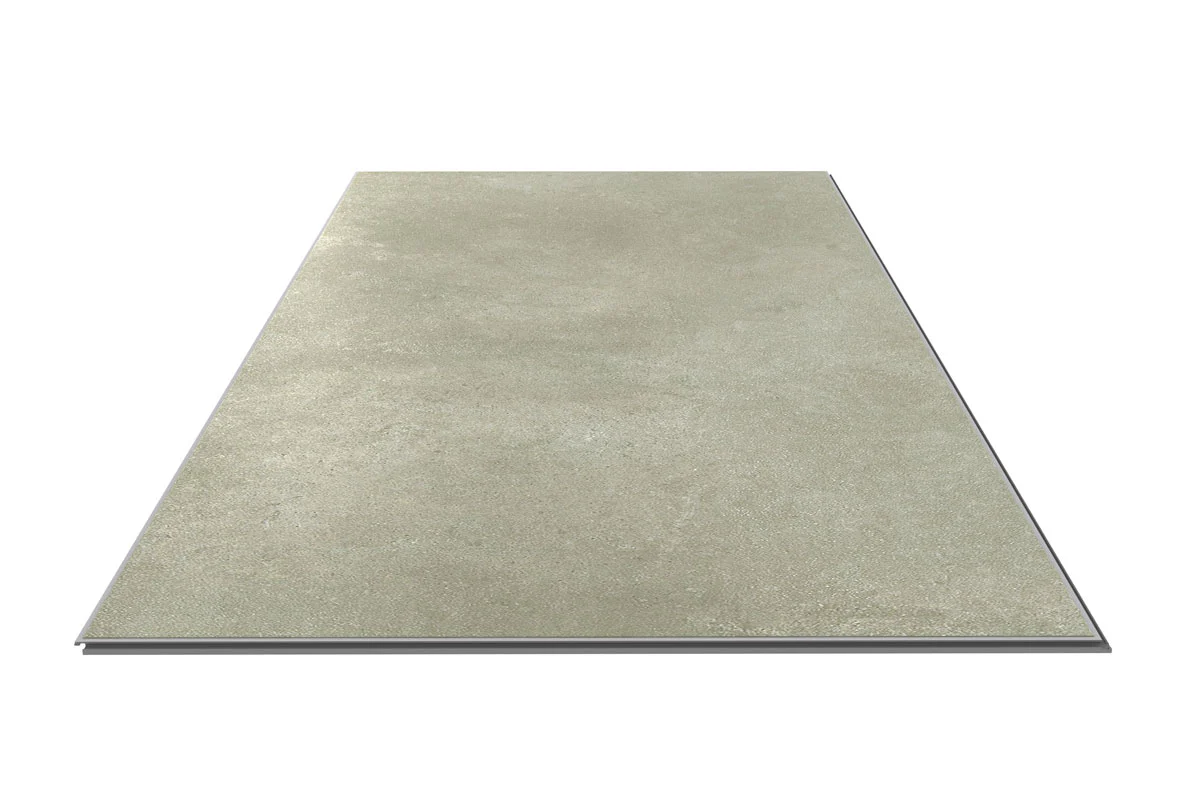 Audacity Rigid Core Pre-Grout Click Vinyl Stone Grey Tile Built-in Underlay - Image 4