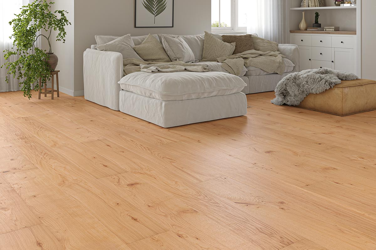 Galleria Engineered Rustic Oak Flooring 20mm x 240mm Harlow Brushed UV Oiled - Image 2