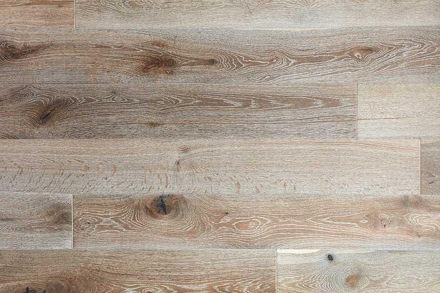 Galleria Professional Engineered European Rustic Flooring 20mm x 190mm White Fumed Brushed & Oiled - Image 2