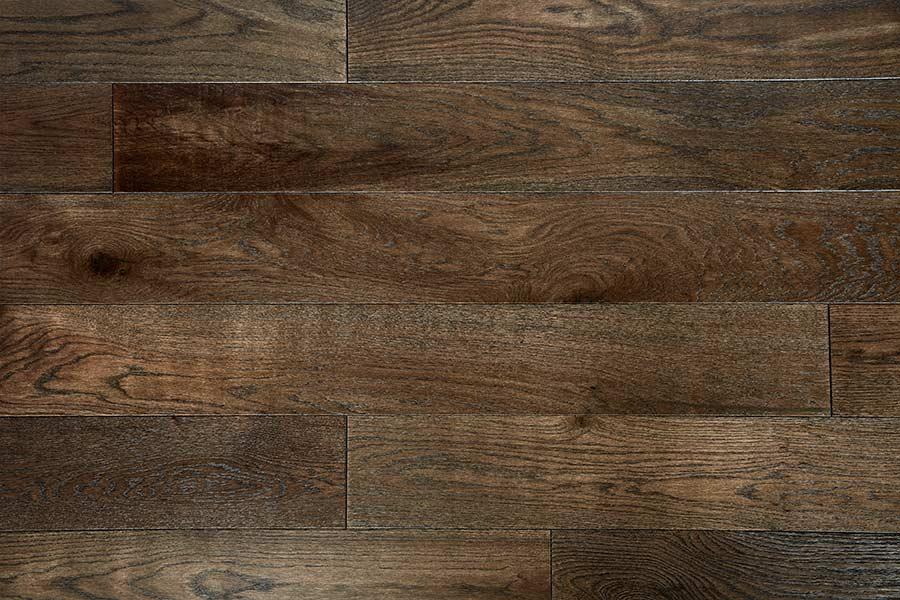 Galleria Professional Engineered European Rustic Oak Flooring 20mm x 190mm Ground Coffee Lacquered - Image 2
