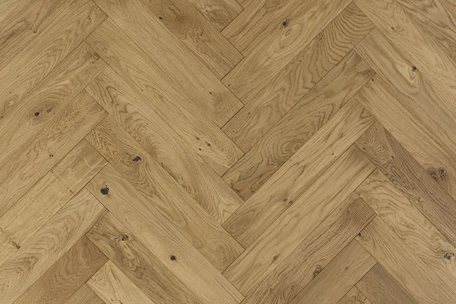 Galleria Professional Engineered Rustic Oak Herringbone Flooring 20mm x 90mm Natural Lacquered - Image 5