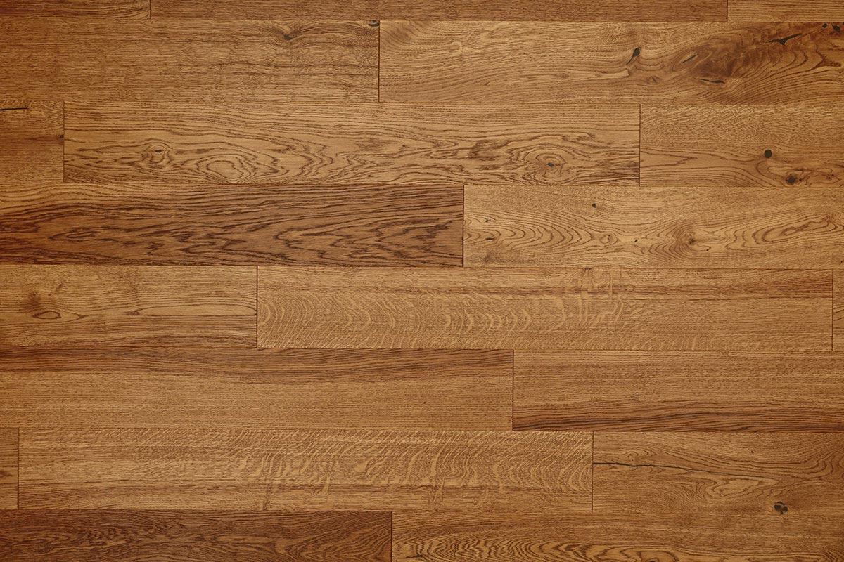 Home Choice Engineered European Nature Oak Flooring 14mm x 180mm Chestnut Brushed Matt Lacquered - Image 2
