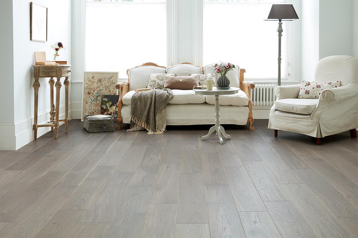 Home Choice Engineered European Rustic Oak Flooring 14mm x 130mm Paloma Grey Piccolo Lacquered - Image 5
