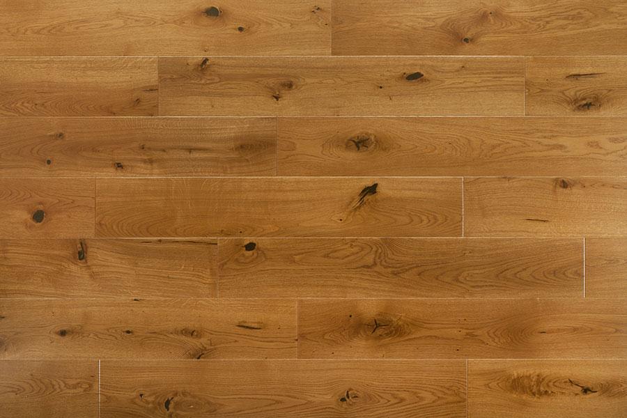 Home Choice Engineered European Rustic Oak Flooring 14mm x 180mm Honey Lacquered - Image 2