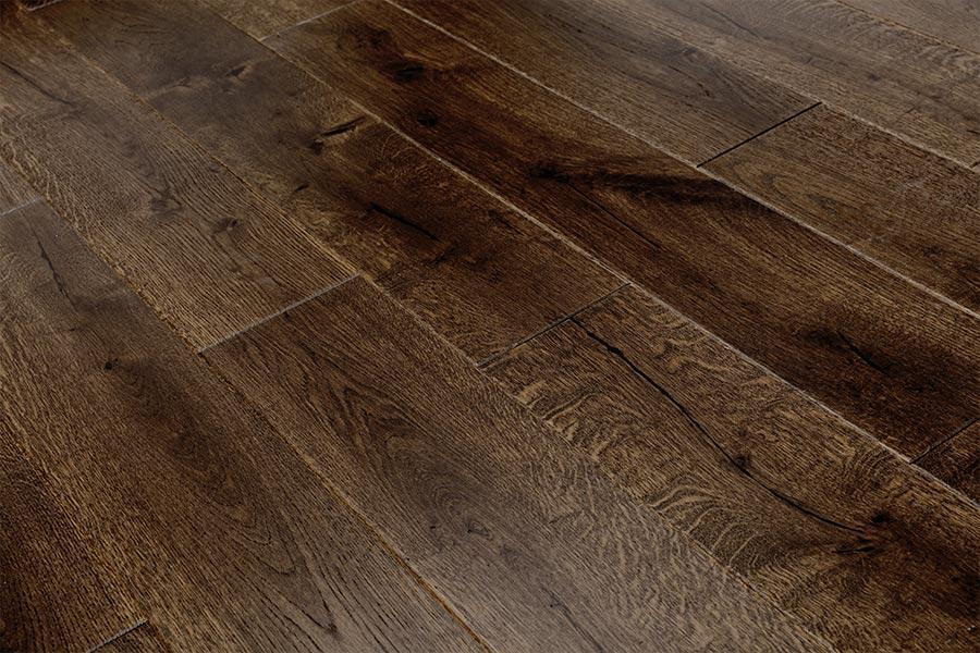 Home Choice Engineered European Rustic Oak Flooring 14mm x 180mm Marsala Brushed Matt Lacquered - Image 3
