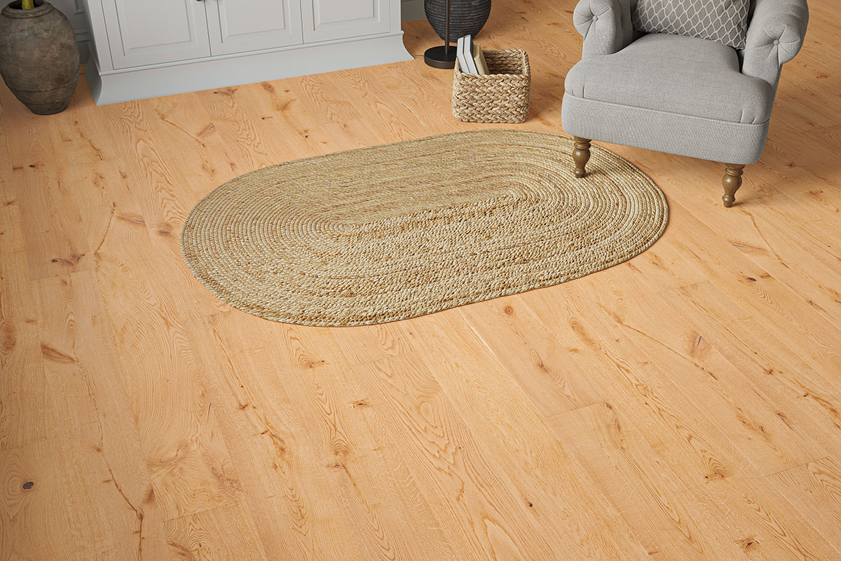 Home Choice Engineered Rustic Oak Flooring 14mm x 190mm Aspen Smooth UV Lacquered - Image 3
