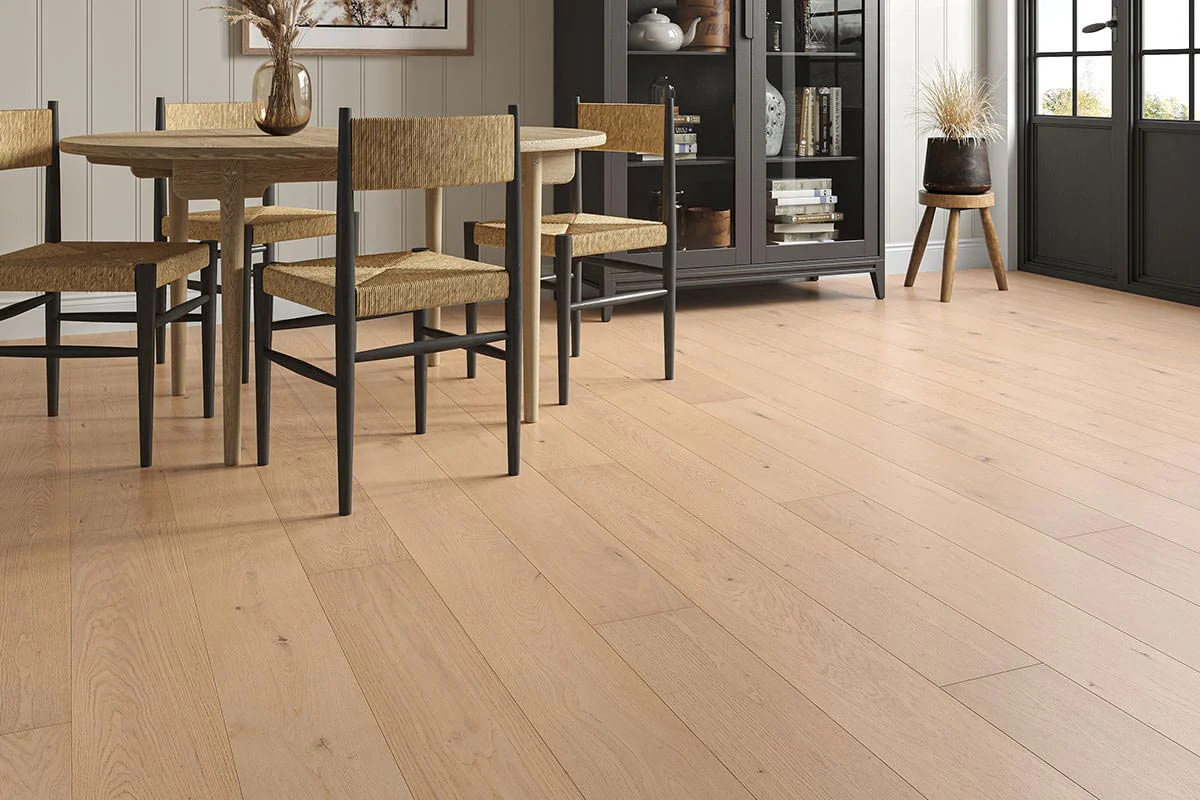 Home Choice Engineered Rustic Oak Flooring 14mm x 190mm Leighton Smooth UV Oiled