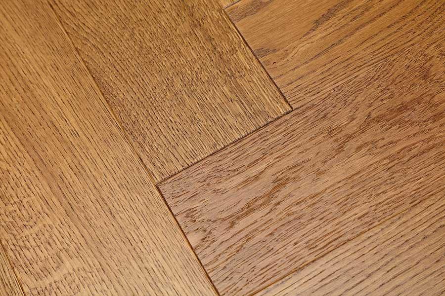 Home Choice Herringbone Engineered European Rustic Oak Flooring 14mm x 130mm Brown Sugar Lacquered - Image 4
