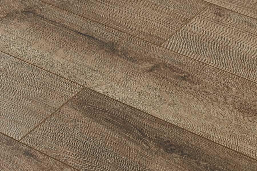Series Woods 12mm Laminate Flooring Antique Bronze Oak - Image 4
