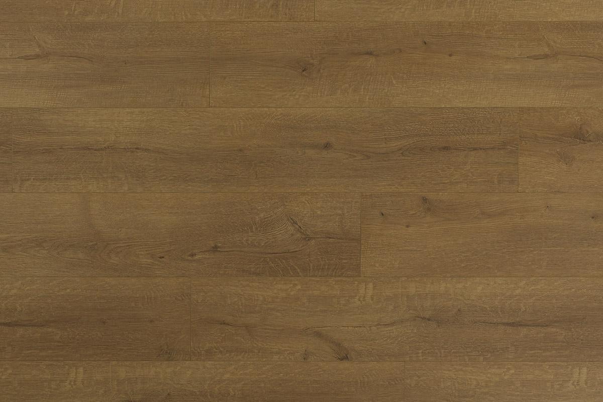 Series Woods 8mm Acoustic Laminate Rich Caramel Oak Built-in Underlay - Image 4