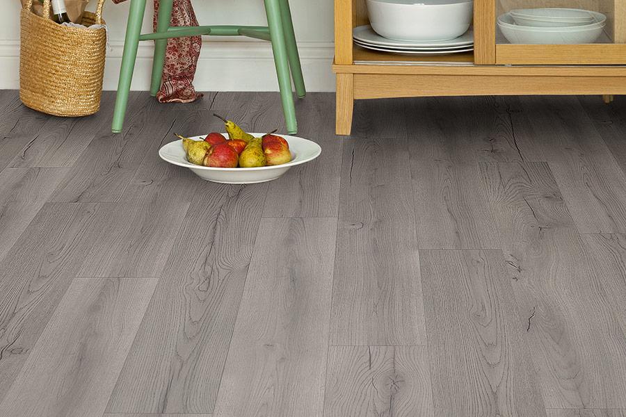 Series Woods 8mm Laminate Flooring Grey Oak - Image 5