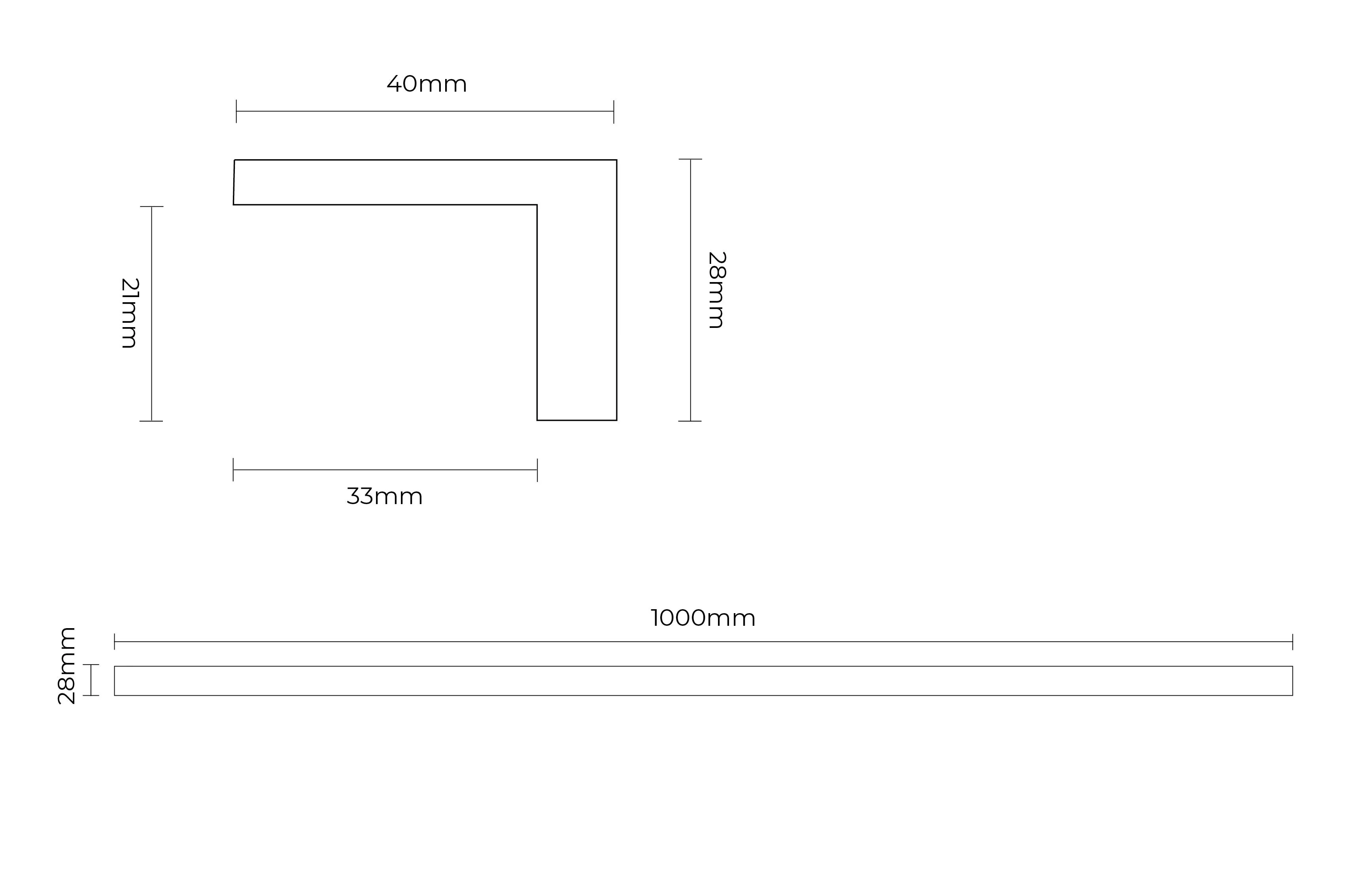Solid Hardwood Stair Nosing 1m Espresso Natural Oak - Image 2