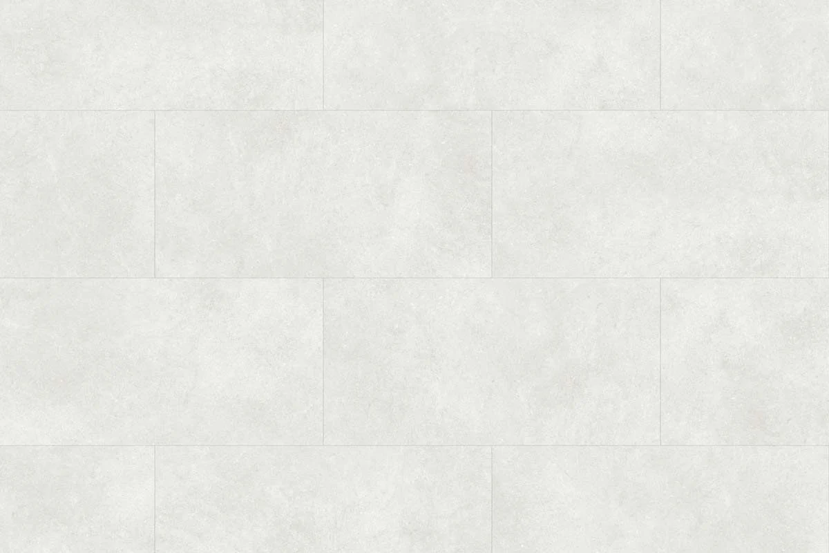 Spectra Luxury Gluedown Vinyl Flooring Chalkstone White Tile - Image 2