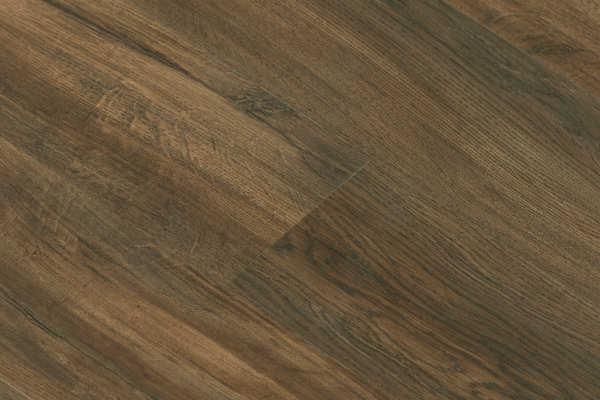 Spectra Luxury Gluedown Vinyl Flooring Mocha Grain Oak Plank - Image 3