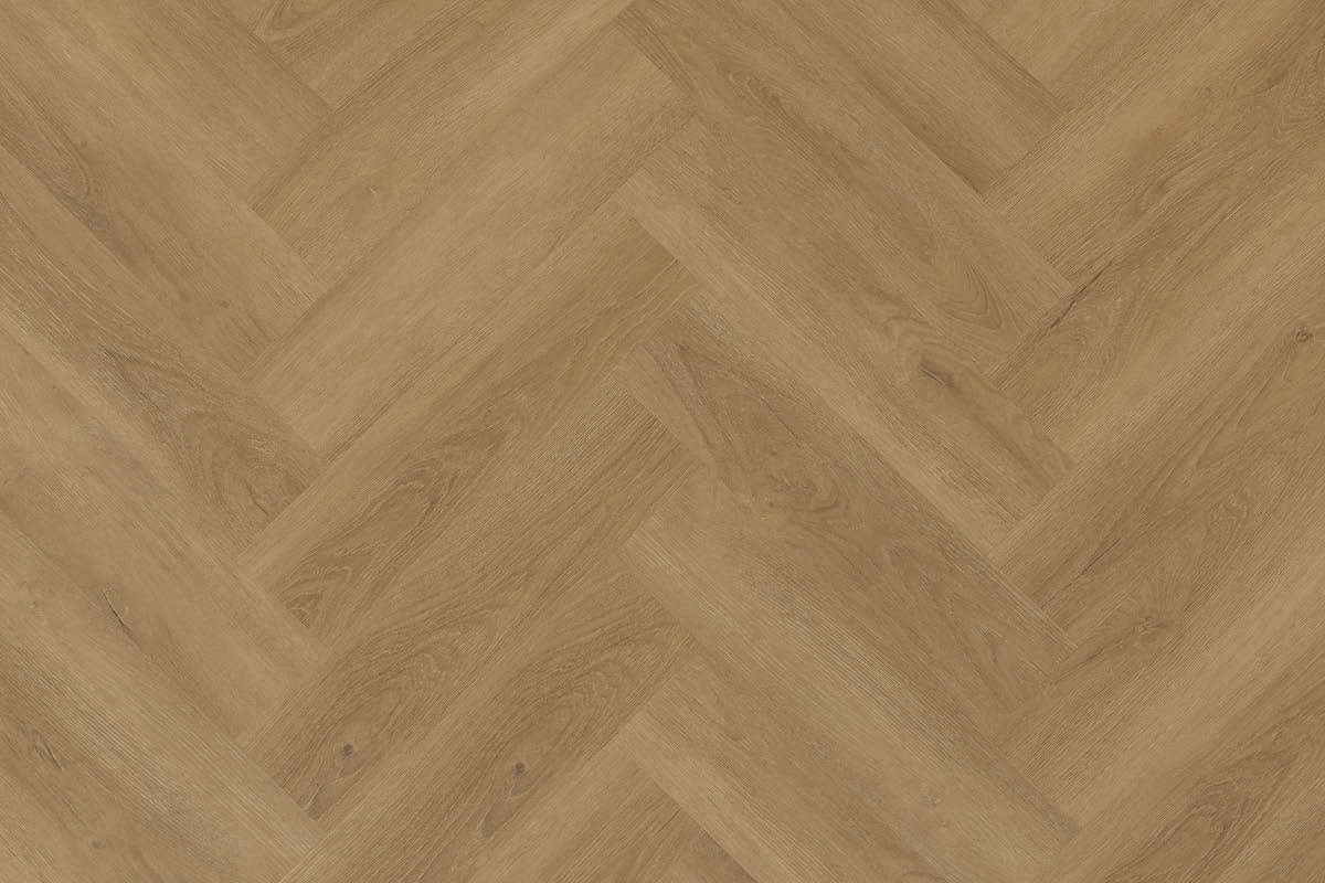 Spectra Luxury Rigid Core Click Vinyl Classic Oak Herringbone Built-in Underlay - Image 2