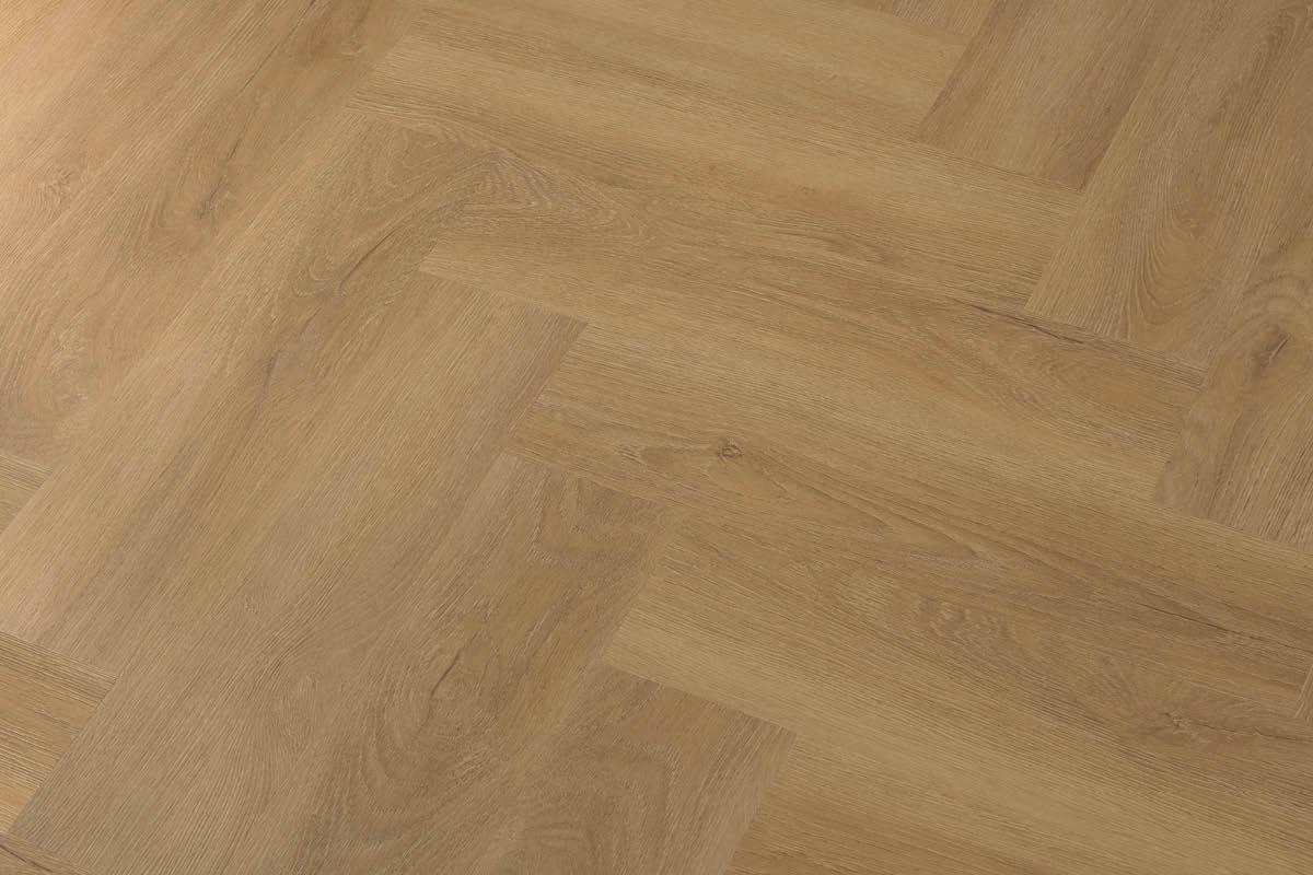 Spectra Luxury Rigid Core Click Vinyl Classic Oak Herringbone Built-in Underlay - Image 3