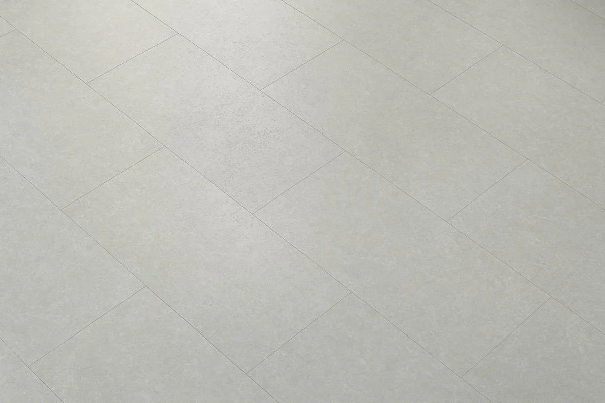 Spectra Luxury Rigid Core Click Vinyl Oyster White Tile Built-in Underlay - Image 2