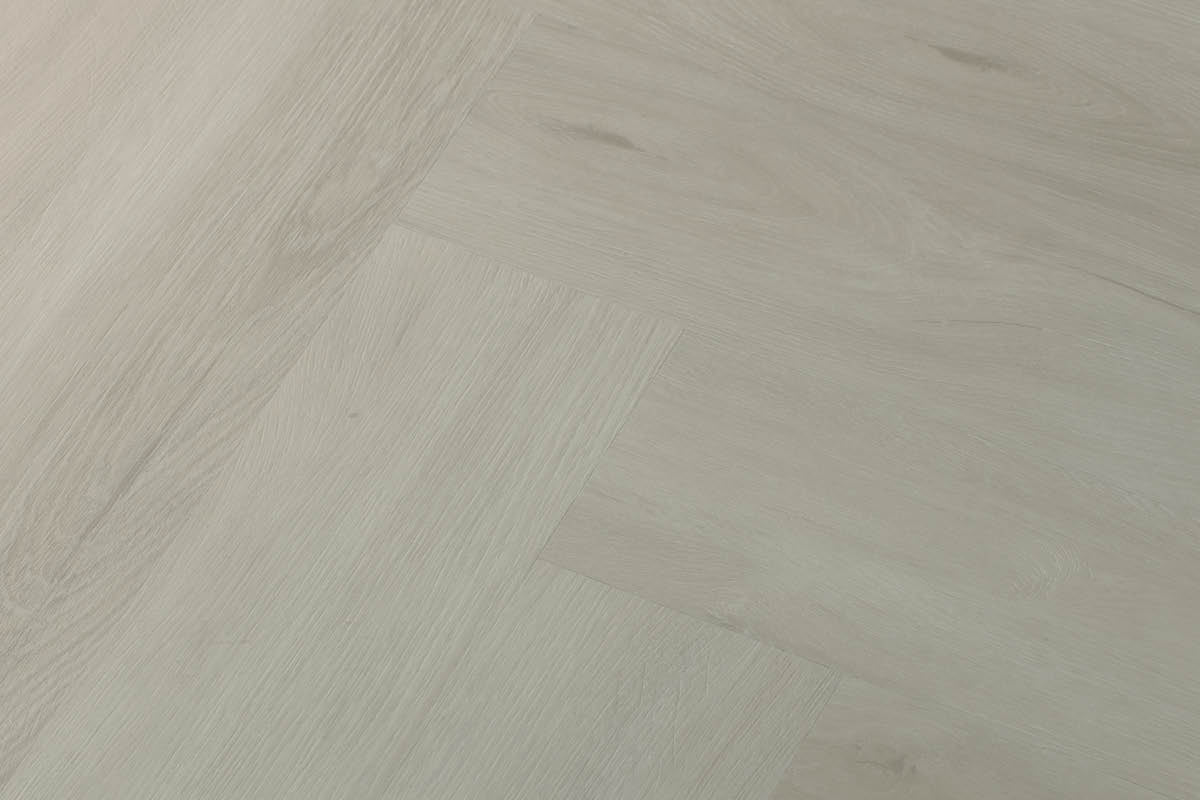 Spectra Luxury Rigid Core Click Vinyl Pearl Oak Herringbone Built-in Underlay - Image 3