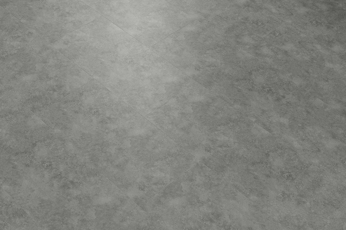 Spectra Luxury Rigid Core Click Vinyl Smoke Grey Tile Built-in Underlay - Image 2