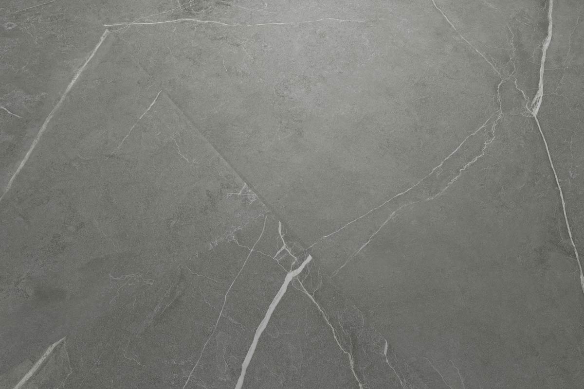 Spectra Luxury Rigid Core Click Vinyl Slate Grey Tile Built-In Underlay - Image 3