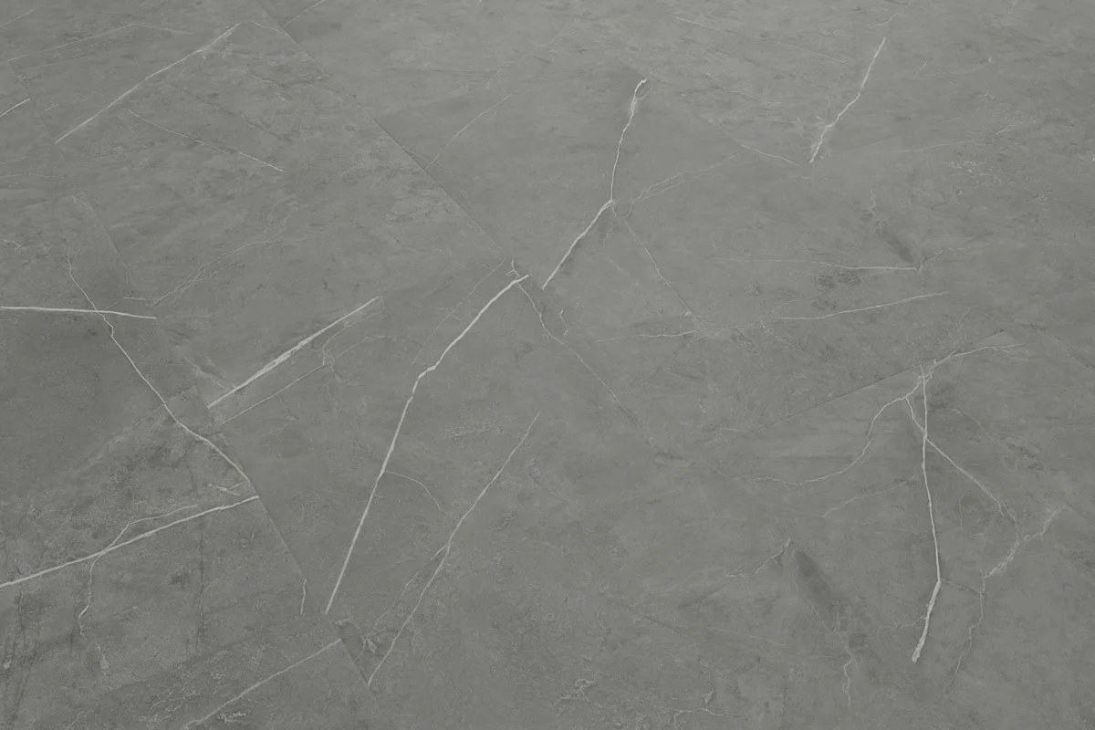 Spectra Luxury Rigid Core Click Vinyl Slate Grey Tile Built-In Underlay - Image 4