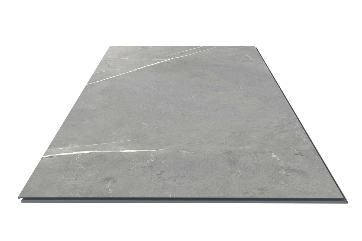 Spectra Luxury Rigid Core Click Vinyl Slate Grey Tile Built-In Underlay - Image 5