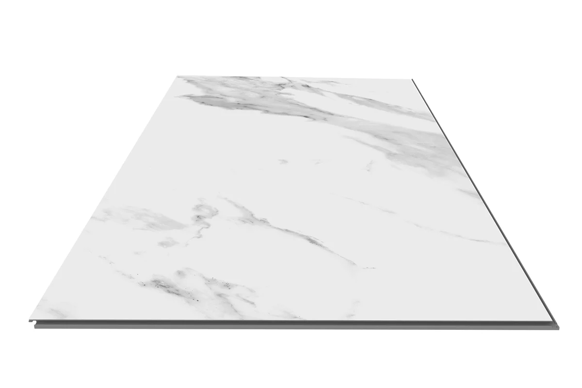 Spectra Luxury Rigid Core Click Vinyl Winter White Tile Built-In Underlay - Image 3